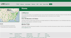 Desktop Screenshot of labexp.com